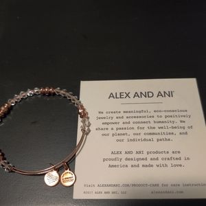 Alex and Ani beaded bracelet